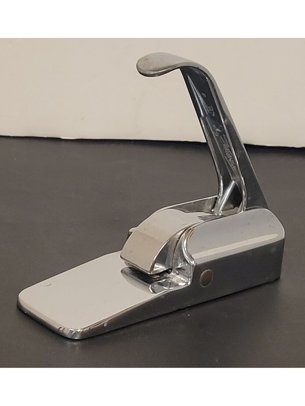 Vintage Paper Welder Stapleless Stapler Crimper Chrome Medina NY 178628